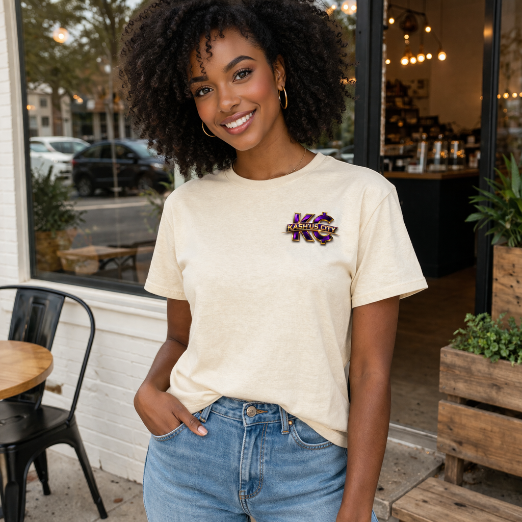 Women's Kash'Us City's Royalty Mindset Tee