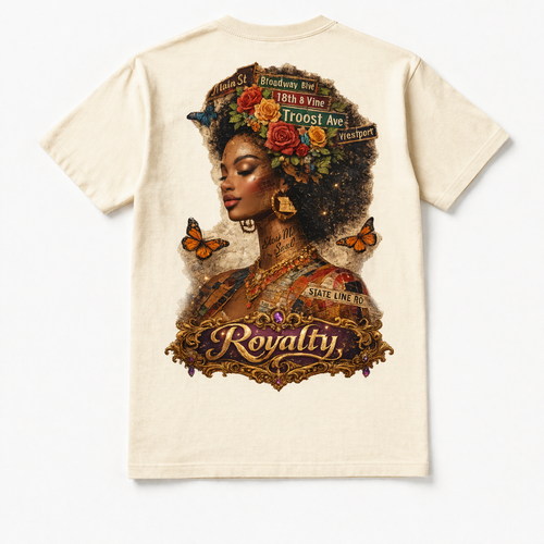 Women's Kash'Us City's Royalty Mindset Tee