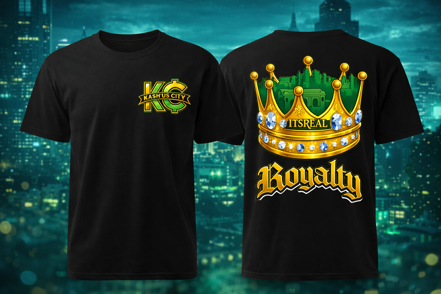 Men's Kash'Us City Royalty Tee