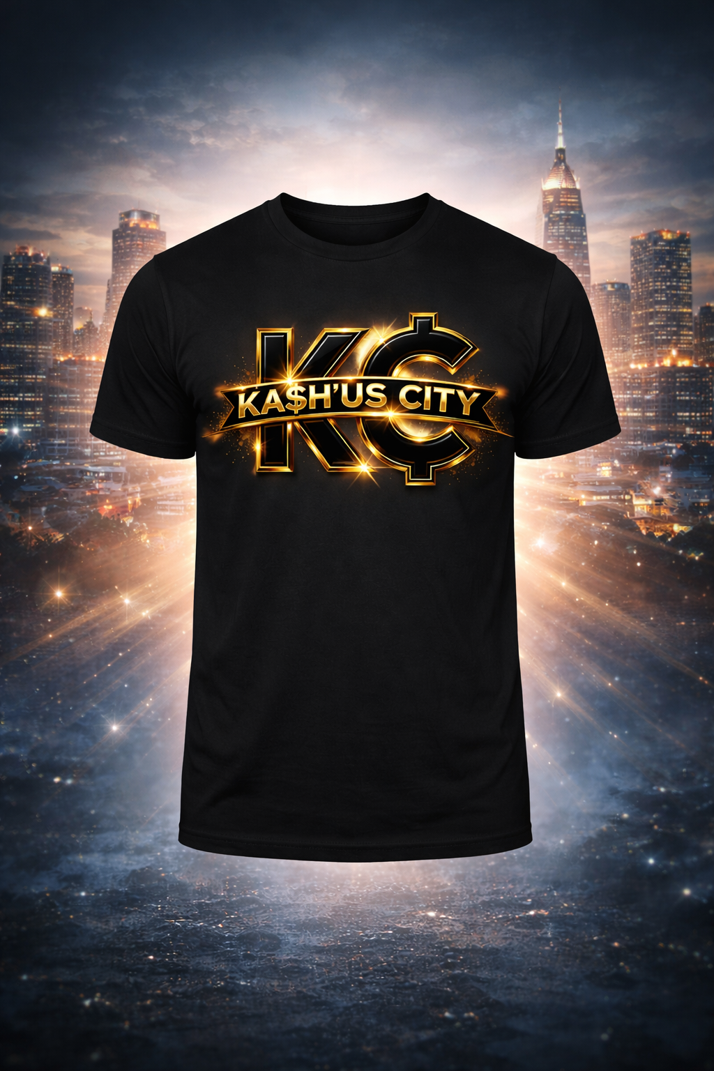Men's Kash'Us City Signature Logo Tee