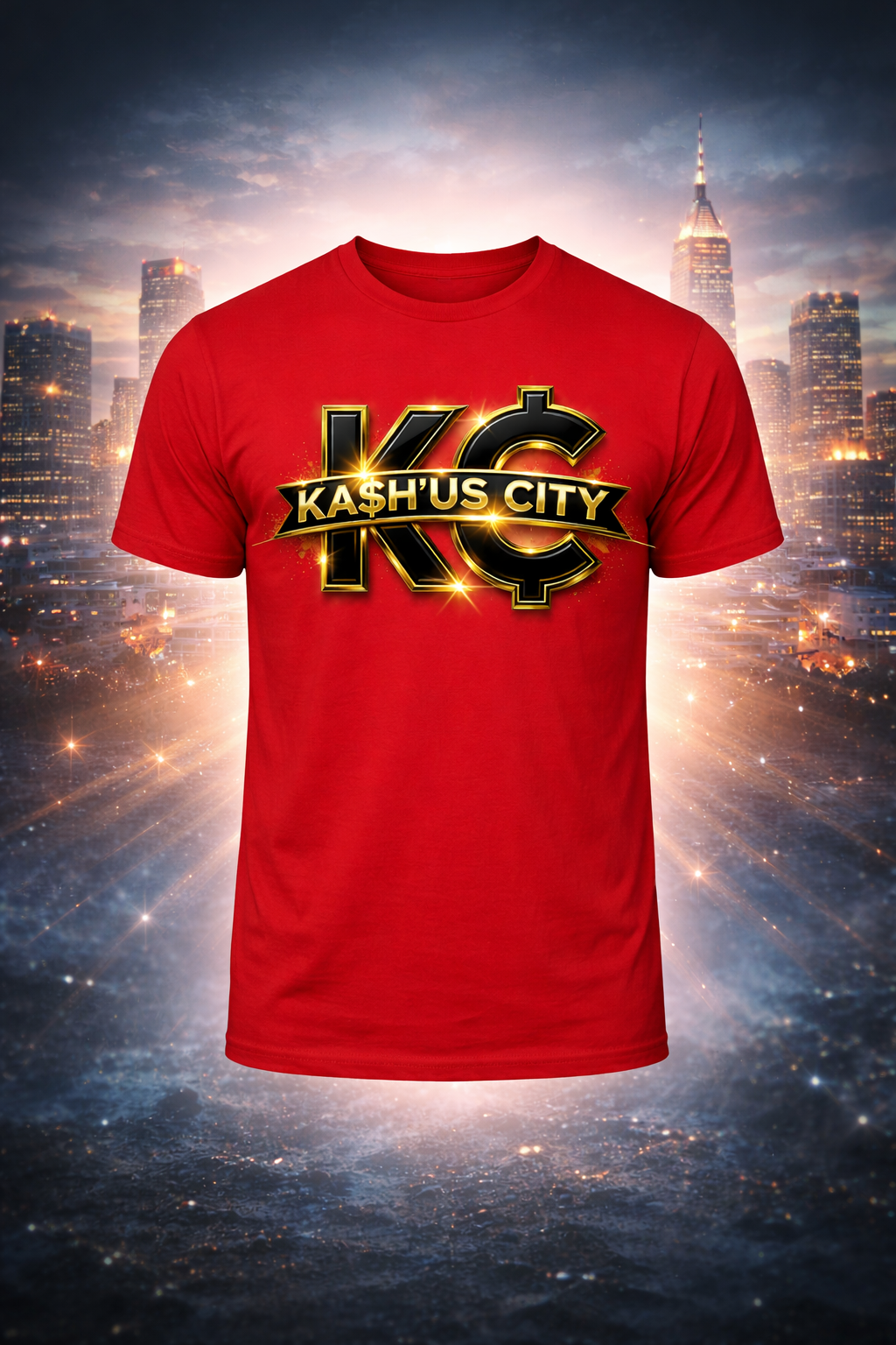 Men's Kash'Us City Signature Logo Tee